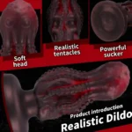 jouet anal pieuvre texture réaliste