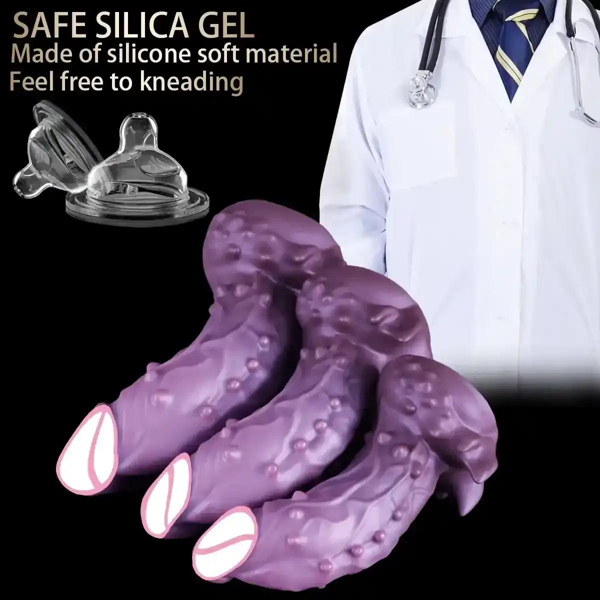 jouet anal realiste en silicone medical