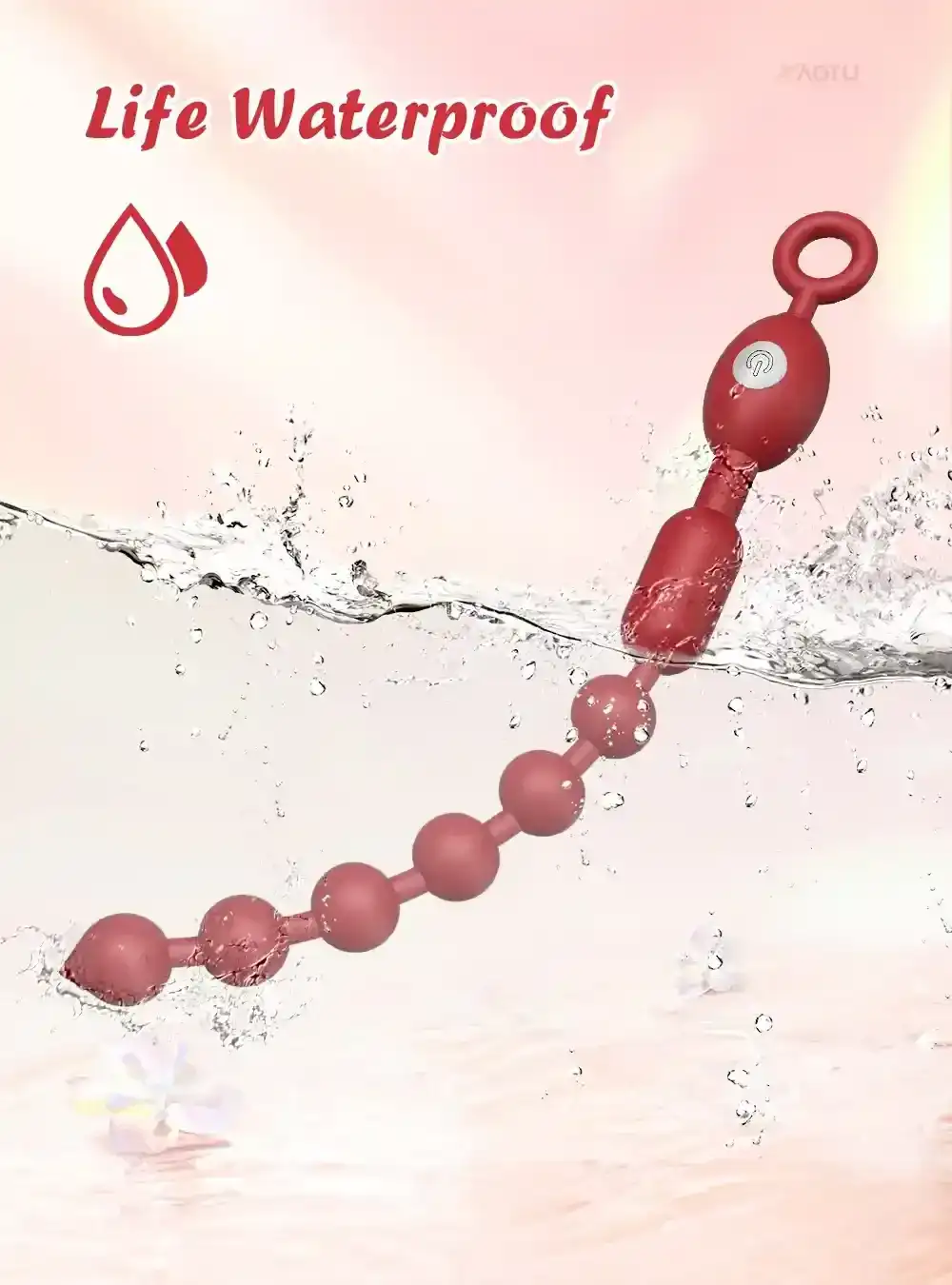 jouet anal silicone charge magnetique 9 modes