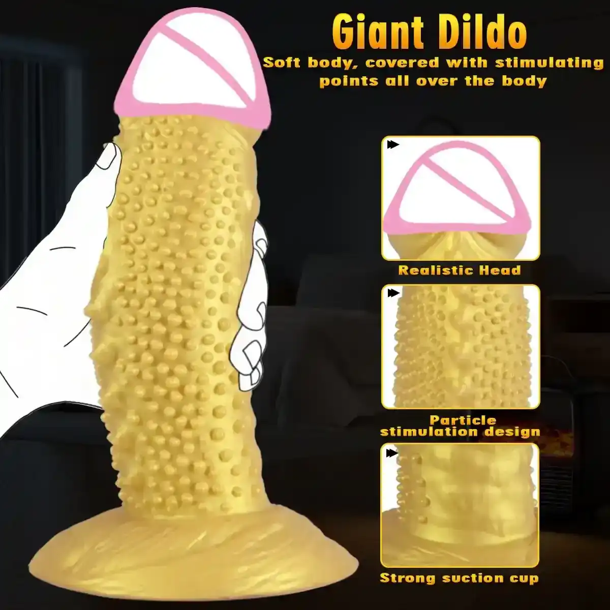 jouet anal silicone texture profond