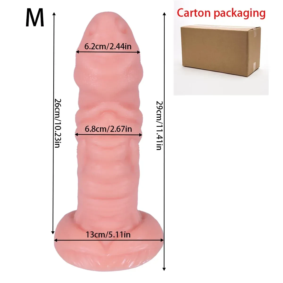 jouet anal texture en forme noeud