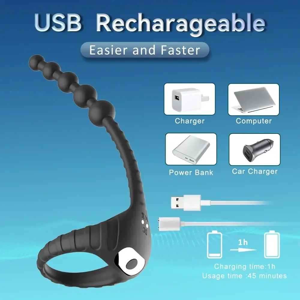 jouet anal vibrant avec telecommande