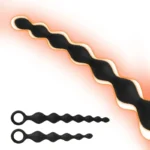 jouet anal vibrant noir pour couple