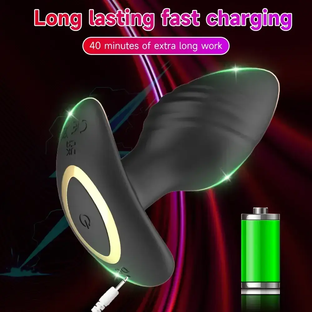 jouet anal vibrant prostate rechargeable