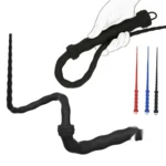 jouet bdsm queue silicone bleu