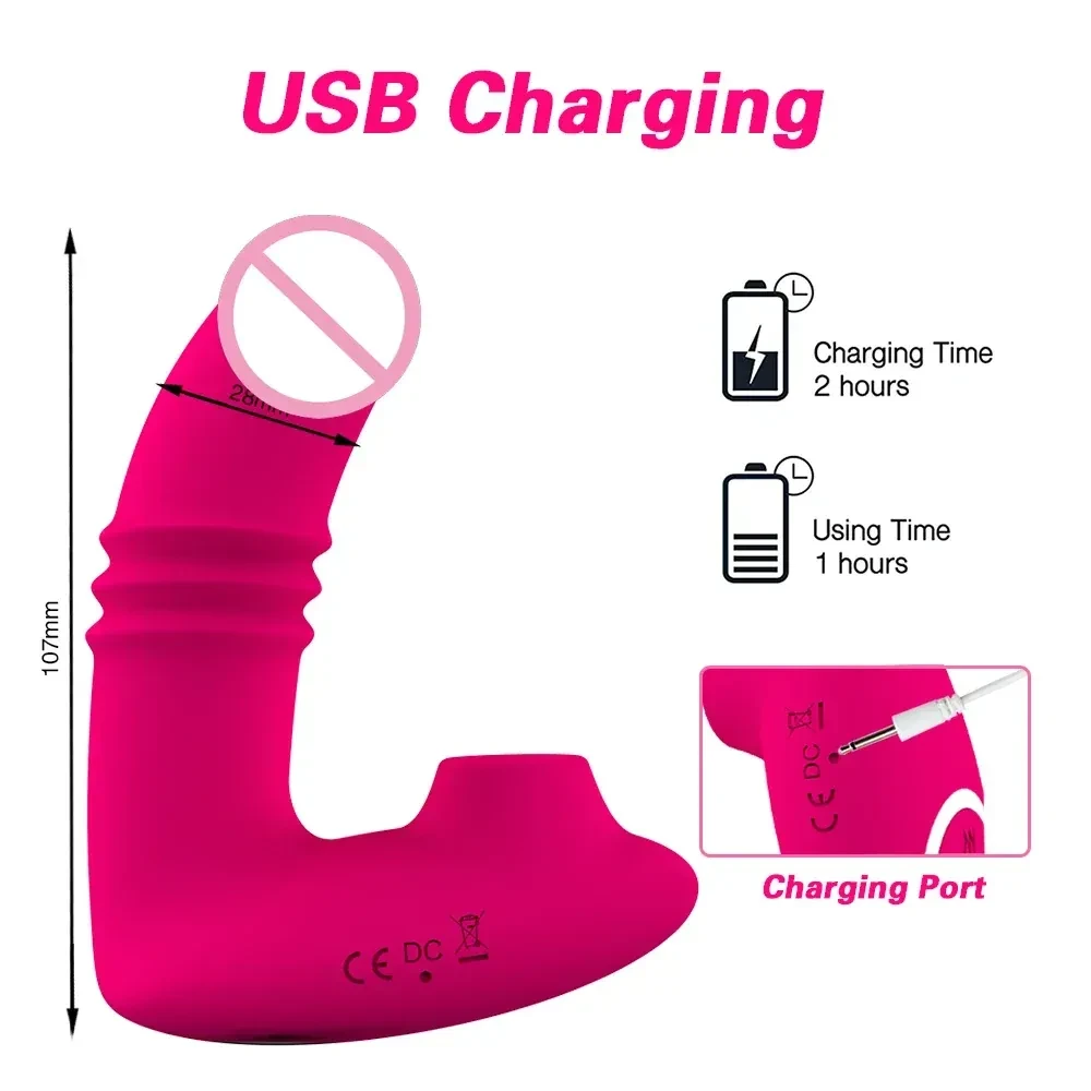 jouet clitoridien en silicone medical rose