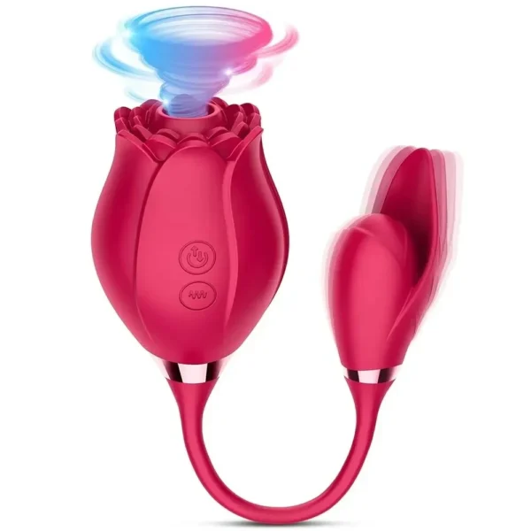 jouet clitoridien rose vibrant et rechargeable