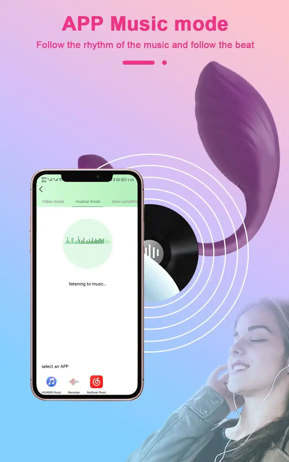 jouet clitoridien vibrant application mobile