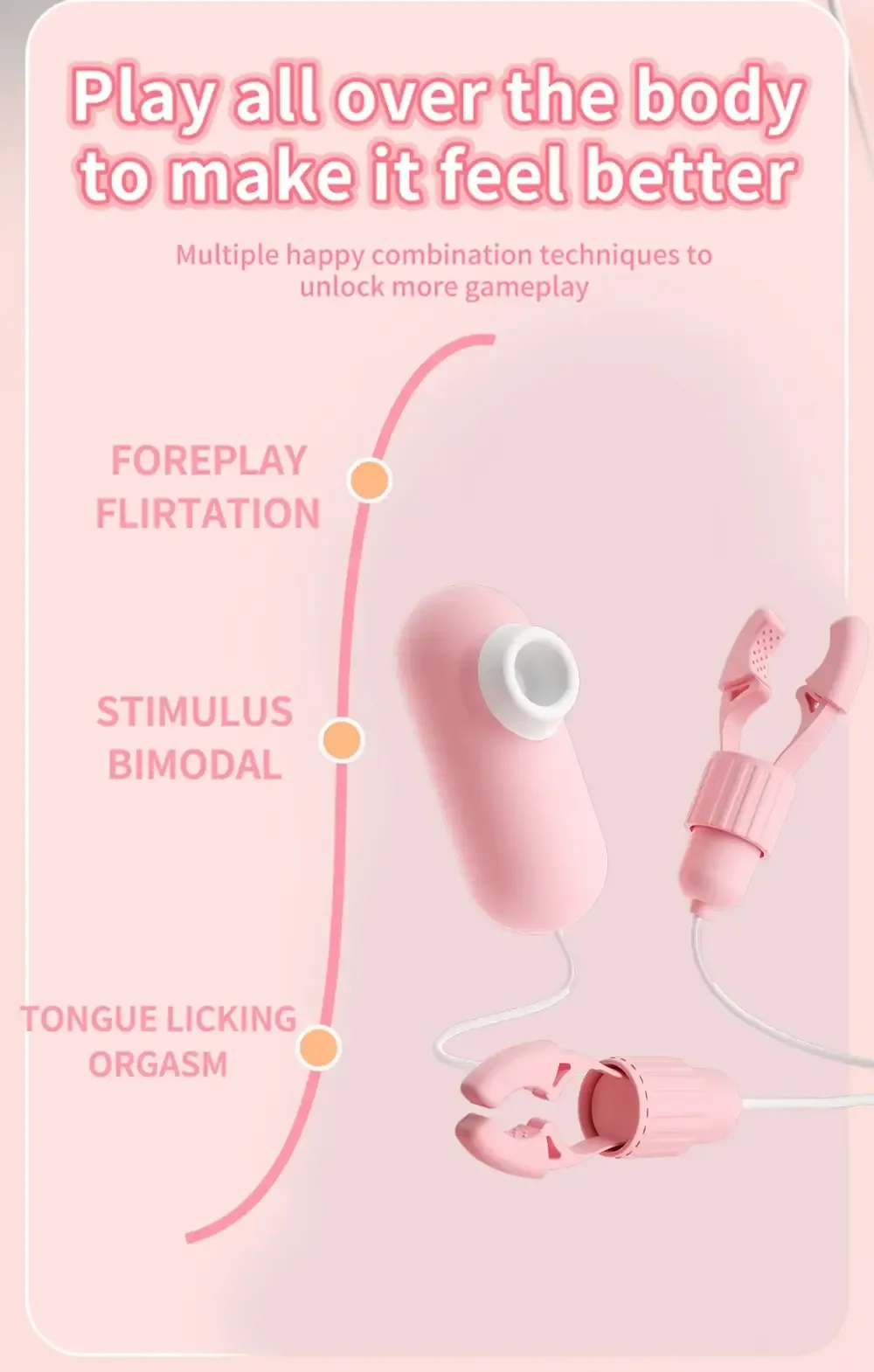 jouet clitoridien vibrant et vibrant discret