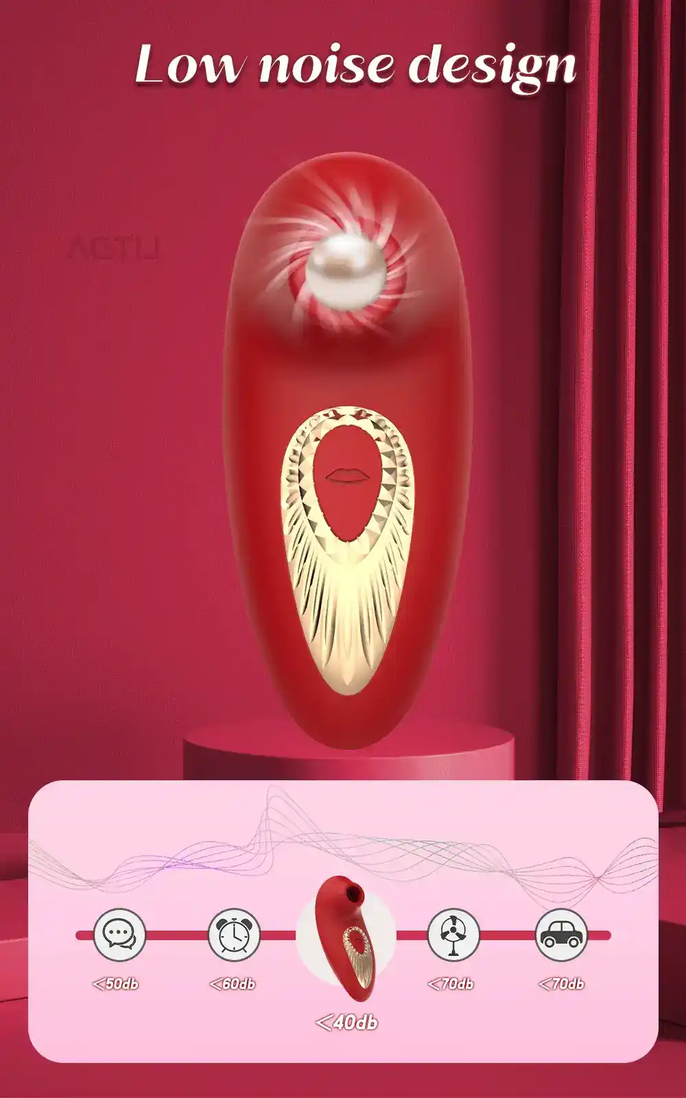 jouet clitoris vibrant etanche et silencieux