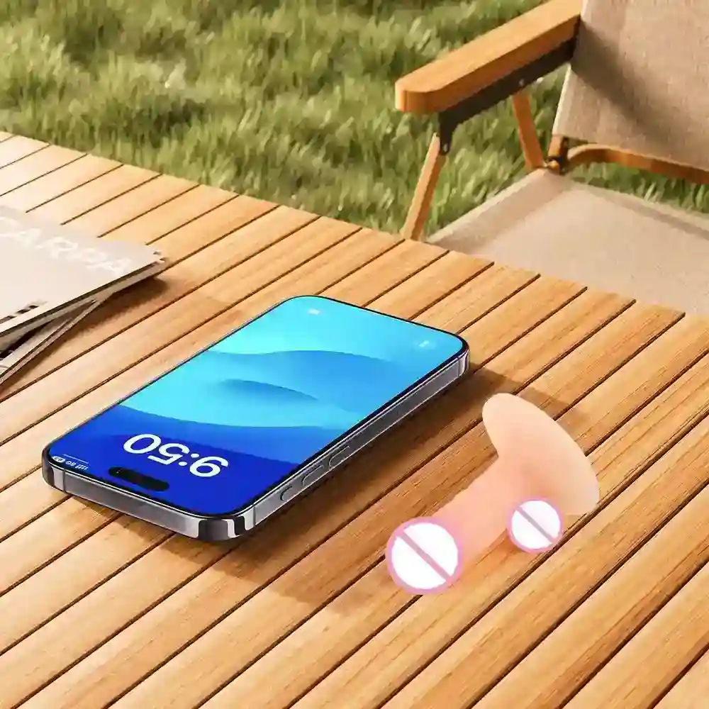 jouet coquin gode et support mobile stable