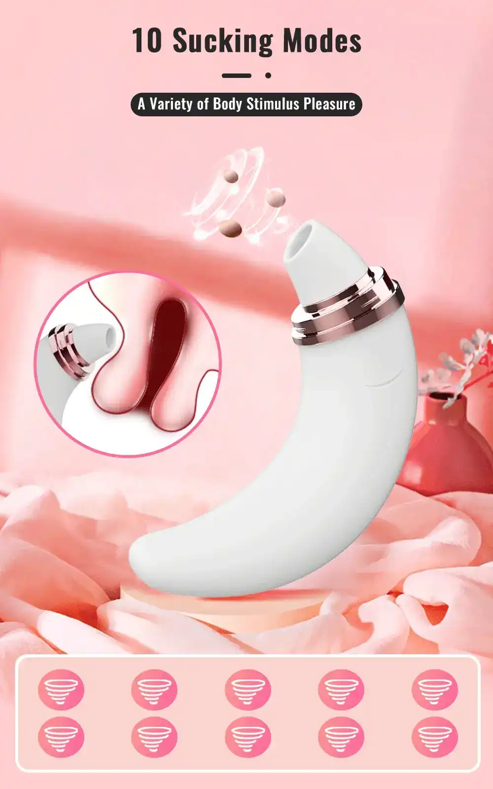 jouet de masturbation clitoridienne etanche