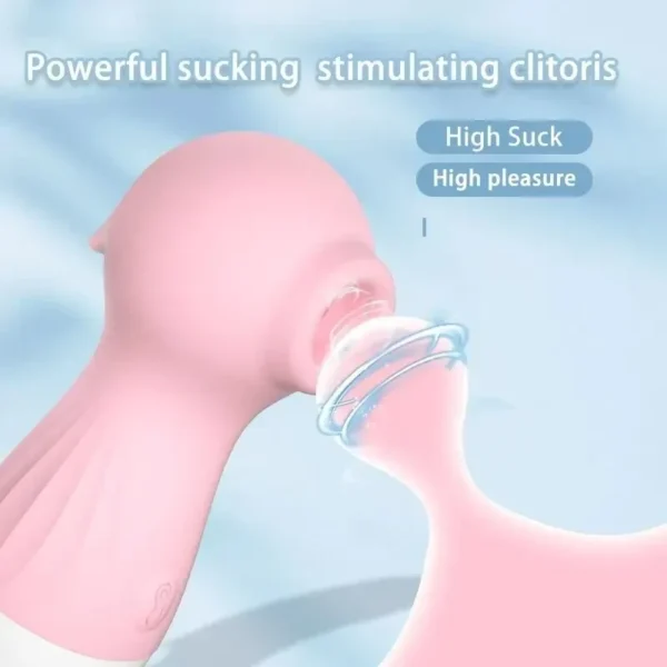 jouet de succion clitoridienne silencieux