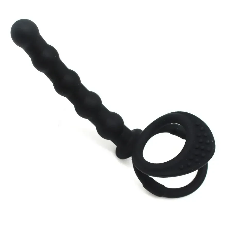 jouet erotique double penetration silicone 1
