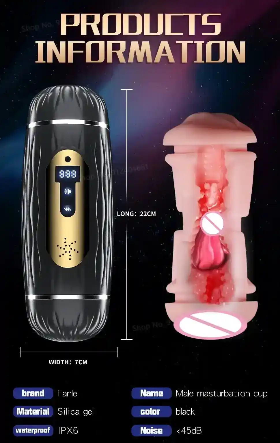 jouet intime masculin silicone tpe