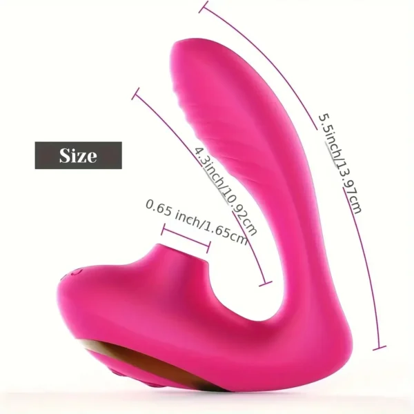 jouet intime vibrant et aspirant clitoris