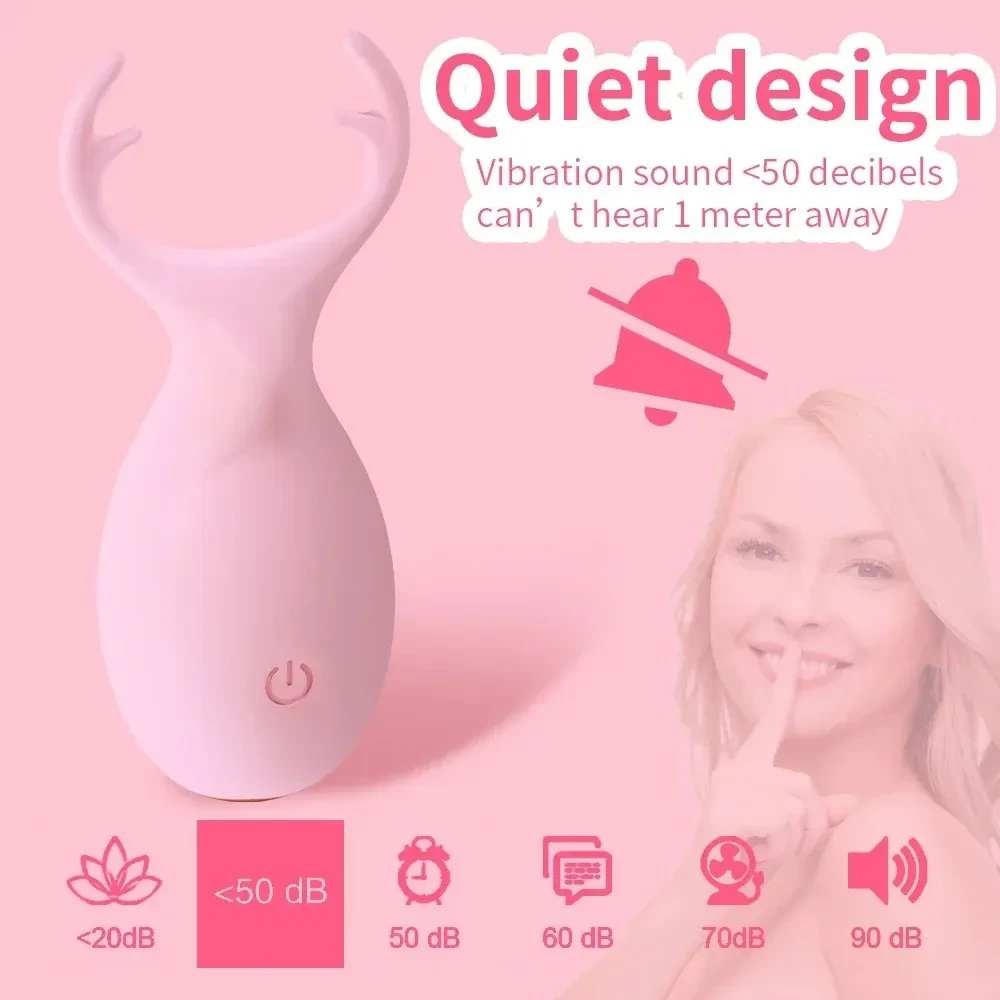 jouet œuf vibrant silencieux pour femme
