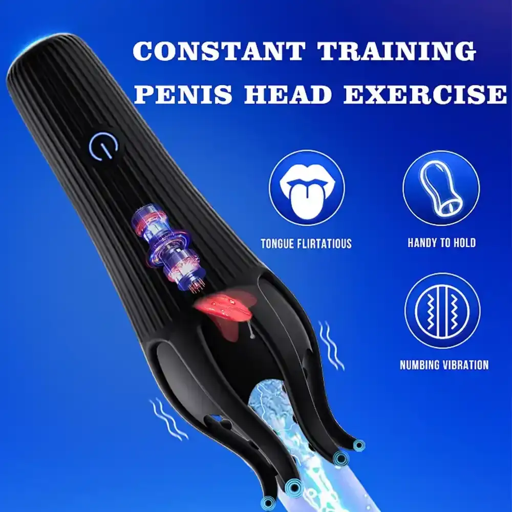 jouet sexe oral vibrant homme silicone