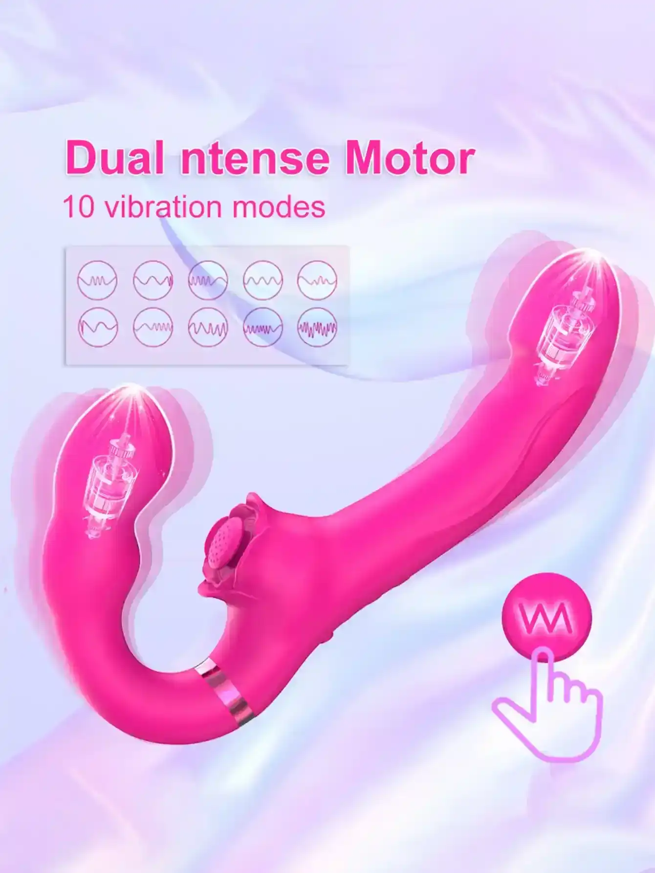 jouet sexuel 3en1 stimulation clitoridienne