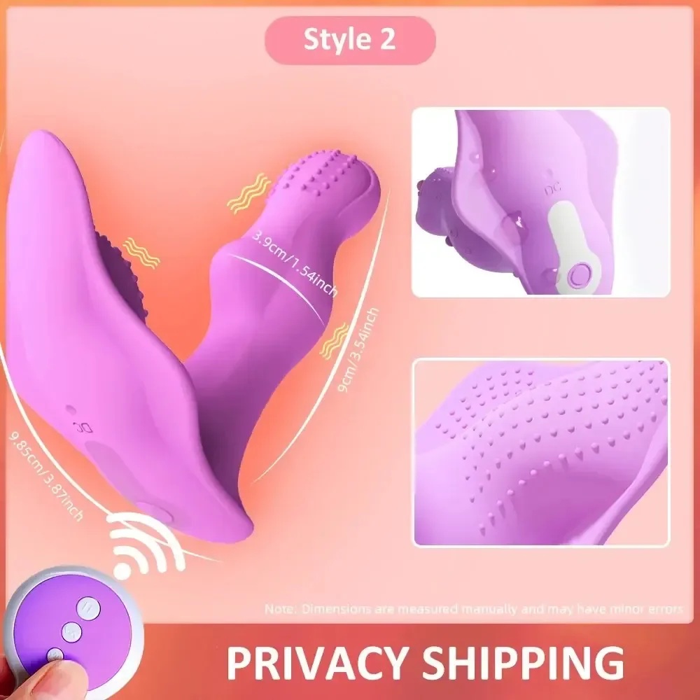 jouet sexuel culotte vibrante stimulation double
