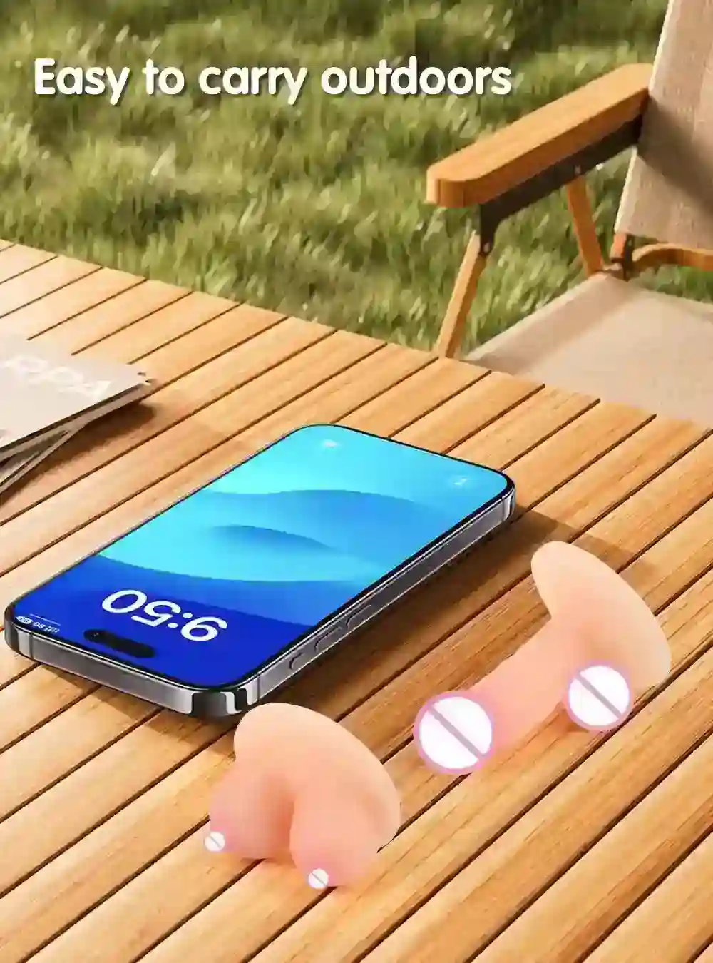 jouet sexuel gode et support portable