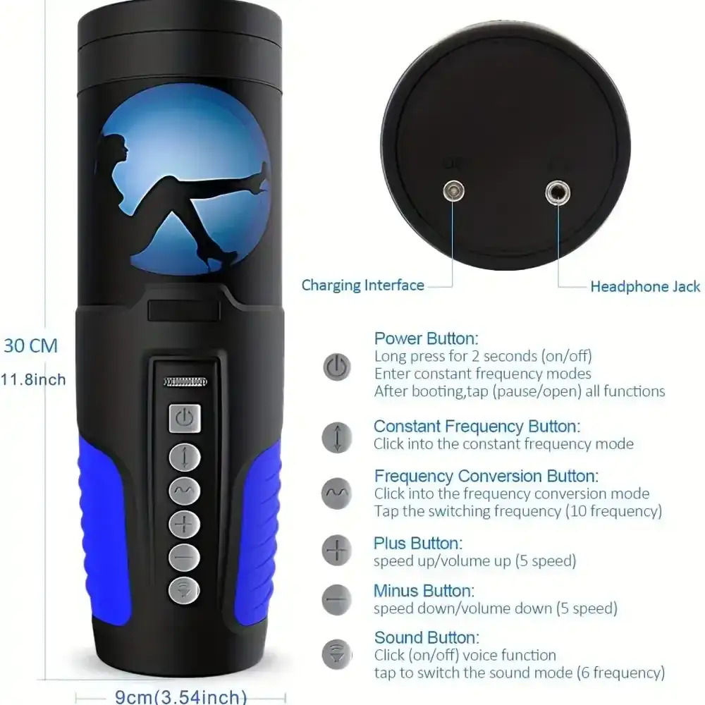 jouet sexuel masculin automatique rechargeable