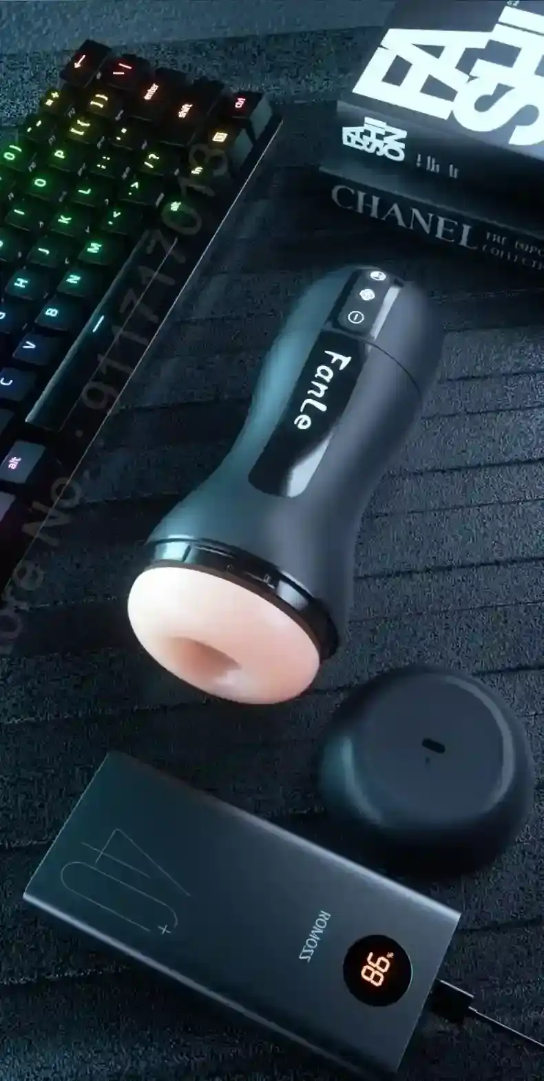 jouet sexuel masculin chauffant vibrant