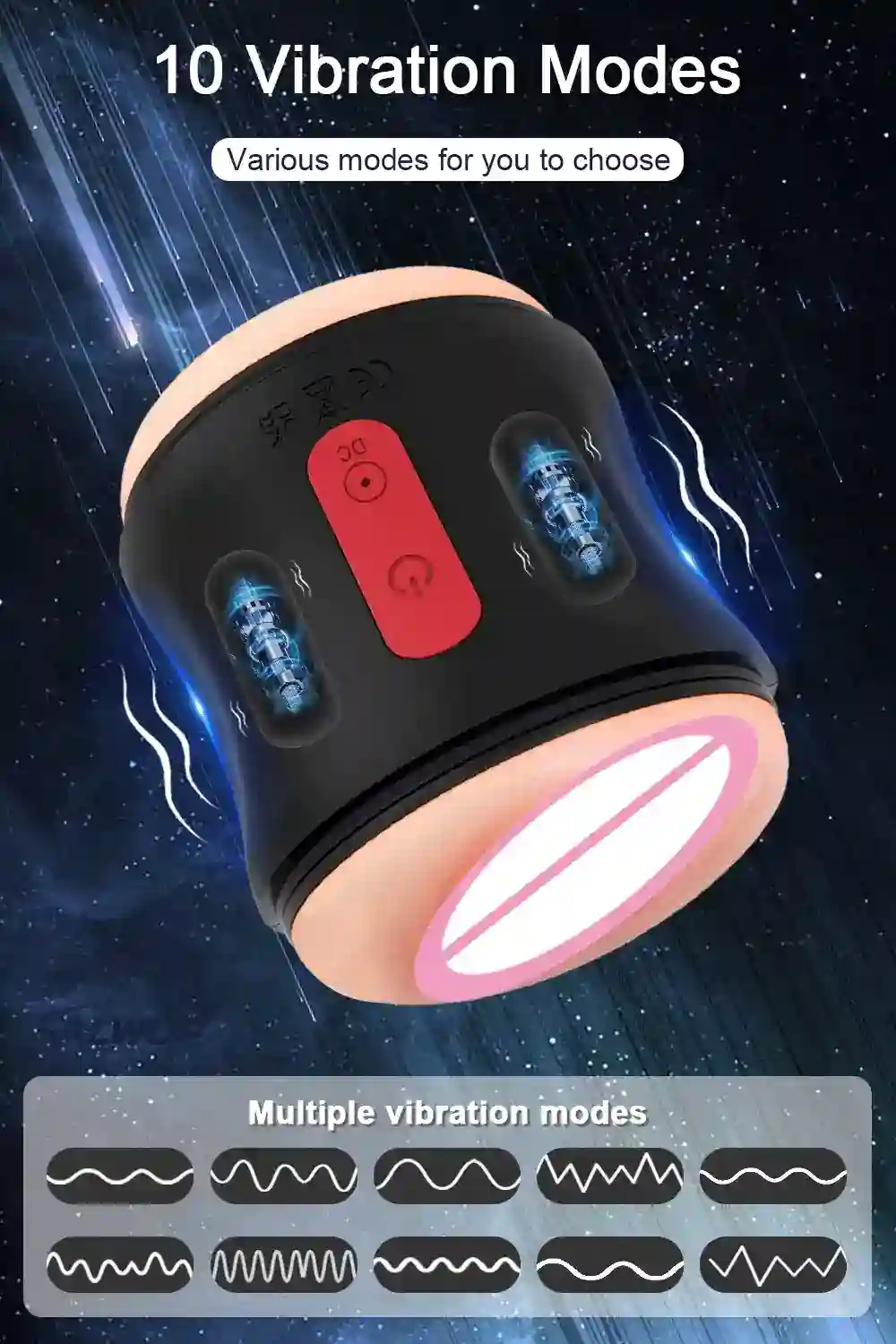 jouet sexuel masculin rechargeable et vibrant