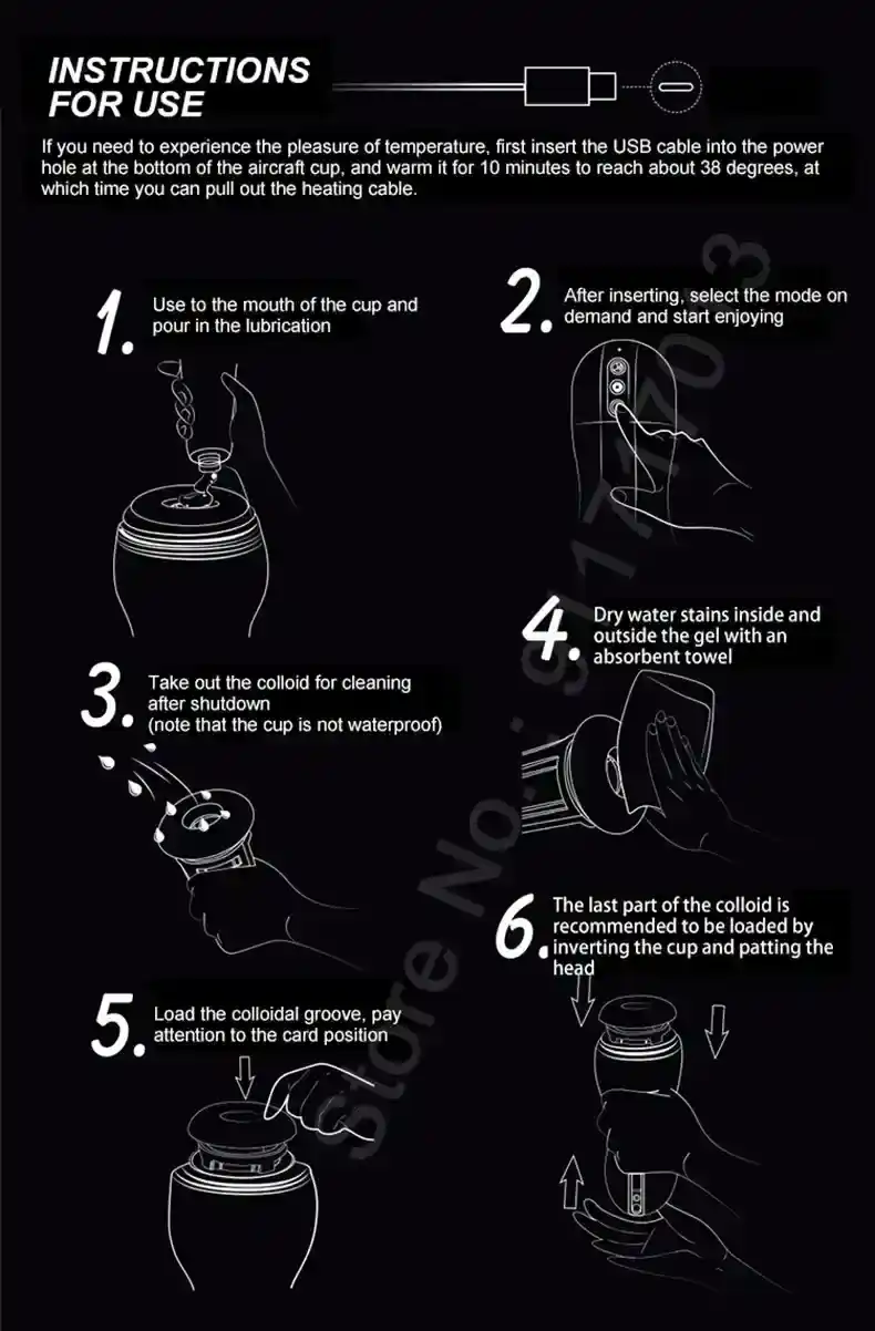 jouet sexuel masculin tpe ultra doux et connecte