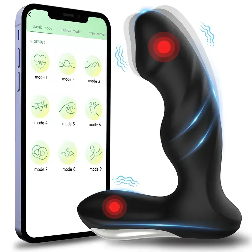 jouet sexuel masculin vibrant connecte 1