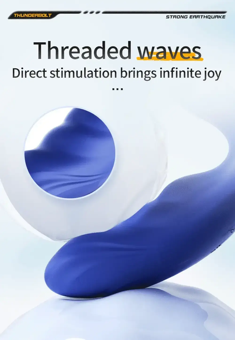 jouet sexuel masculin vibrant et connecte