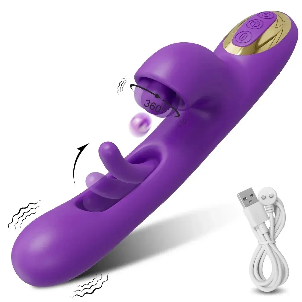 jouet sexuel point g vibrant et rotatif