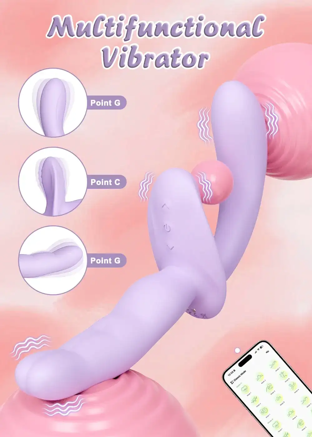 jouet sexuel stimulant point g vibrant