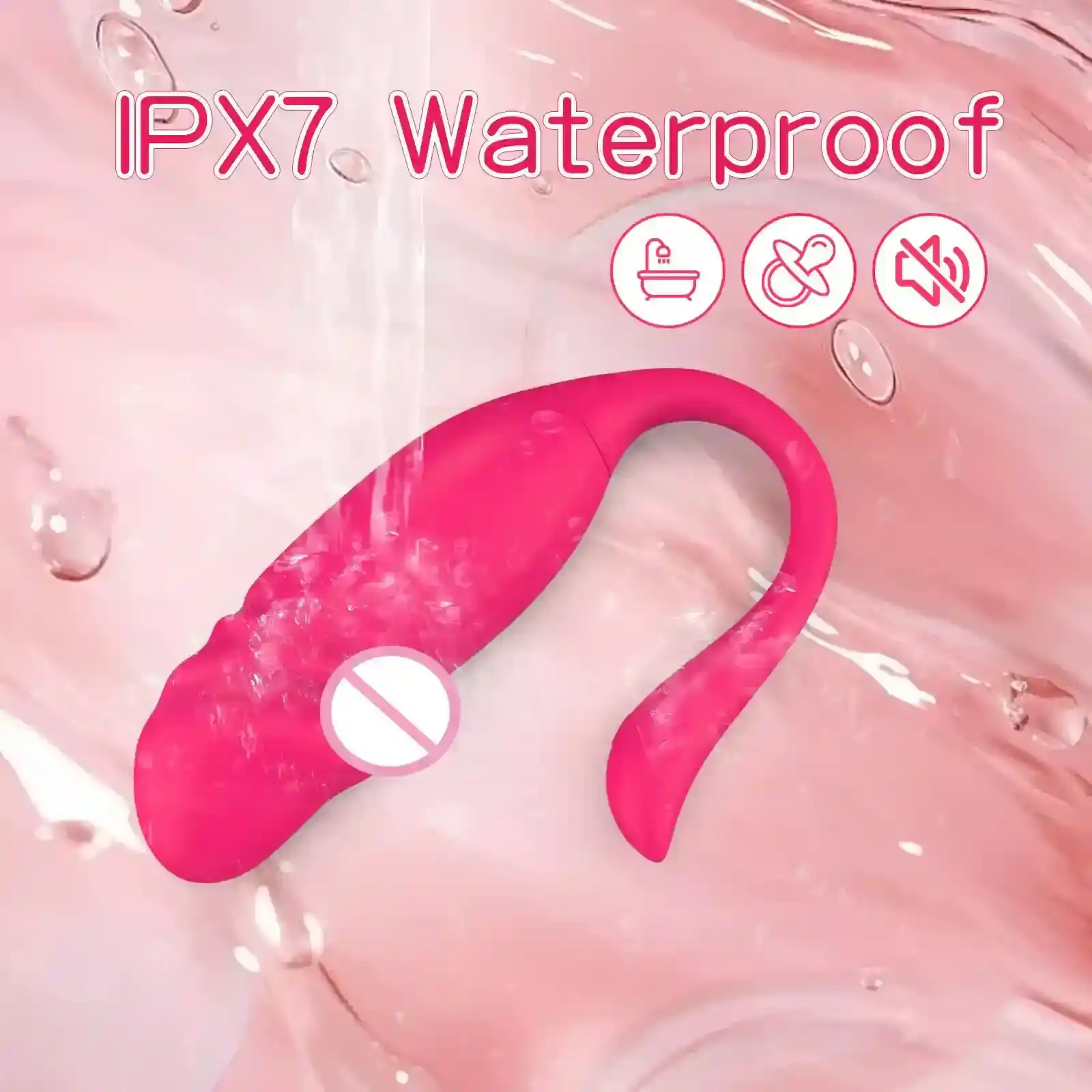 jouet sexuel vibrant en silicone medical