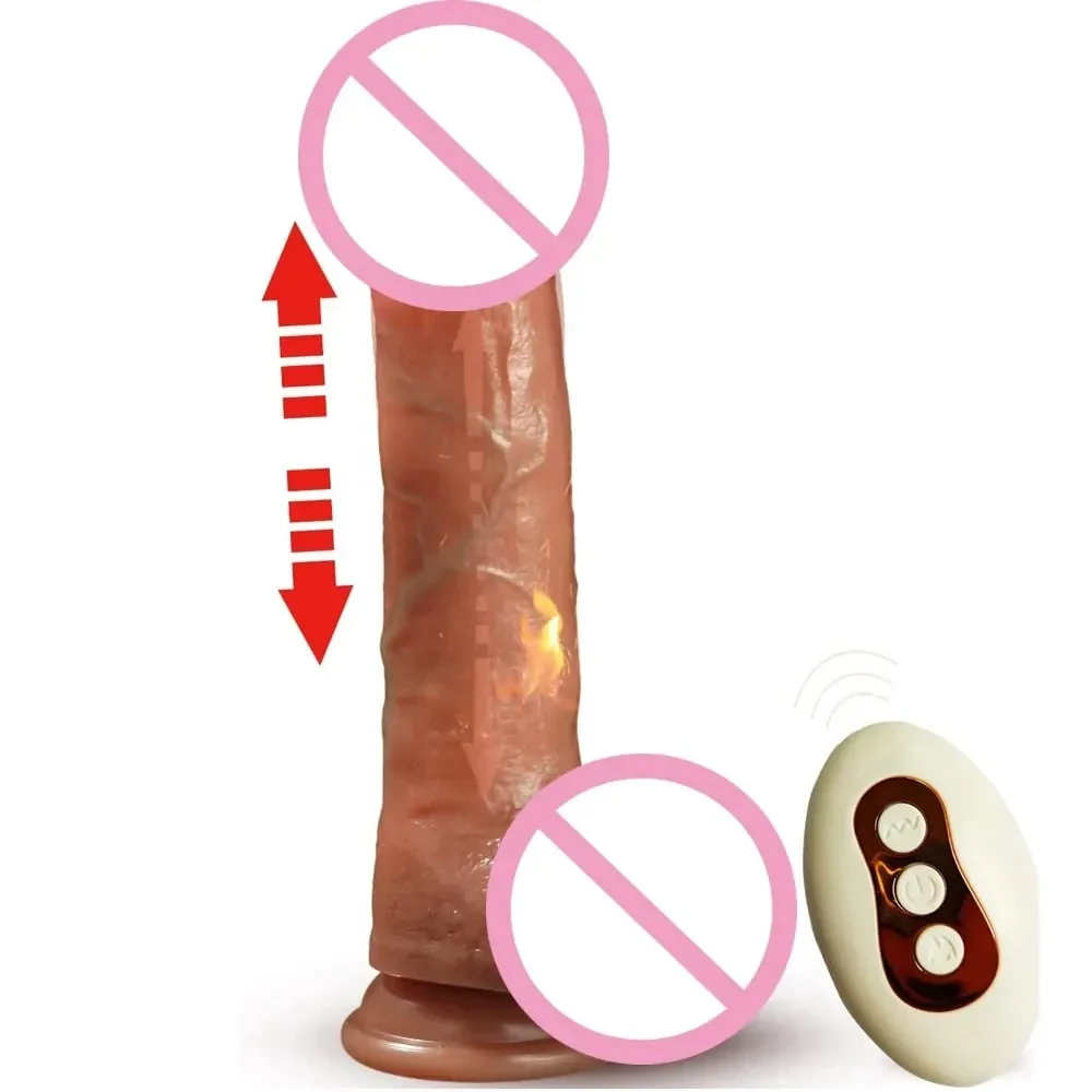 jouet sexuel vibrant télescopique réaliste