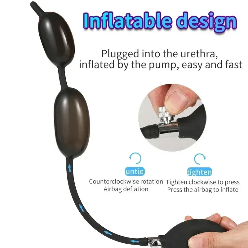 jouet uretral gonflable pour homme