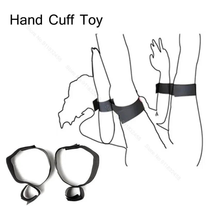 kit de bondage en nylon pour homme