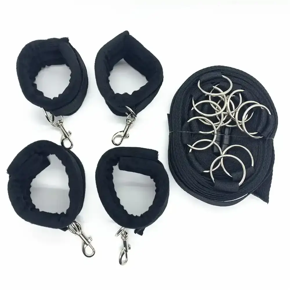 kit de lit bondage similicuir luxe