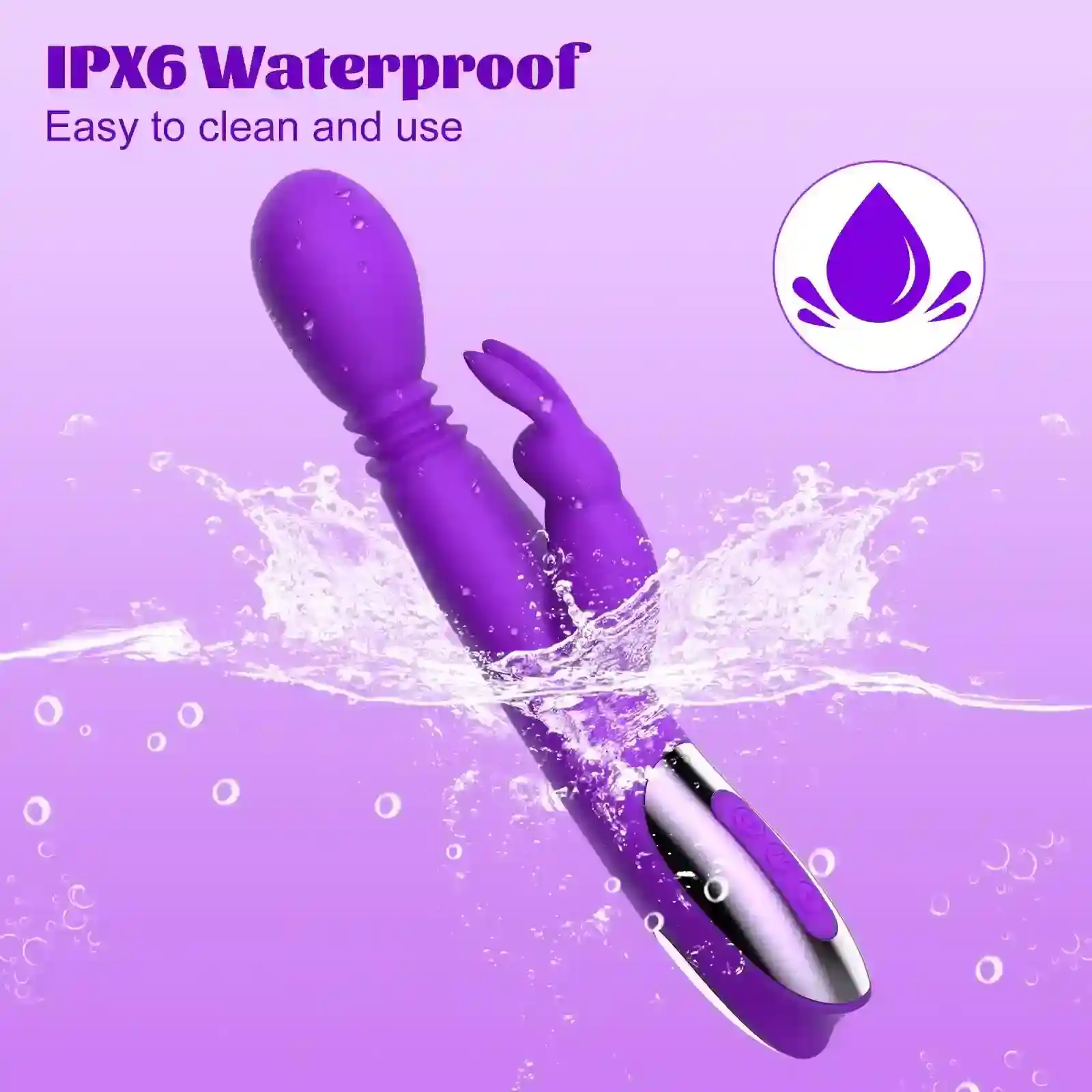 lapin vibrant rotatif stimulation point g