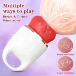 lapin vibrant silicone liquide stimulation ciblée