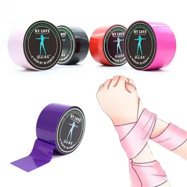 lien auto adhérent noir 15 mètres