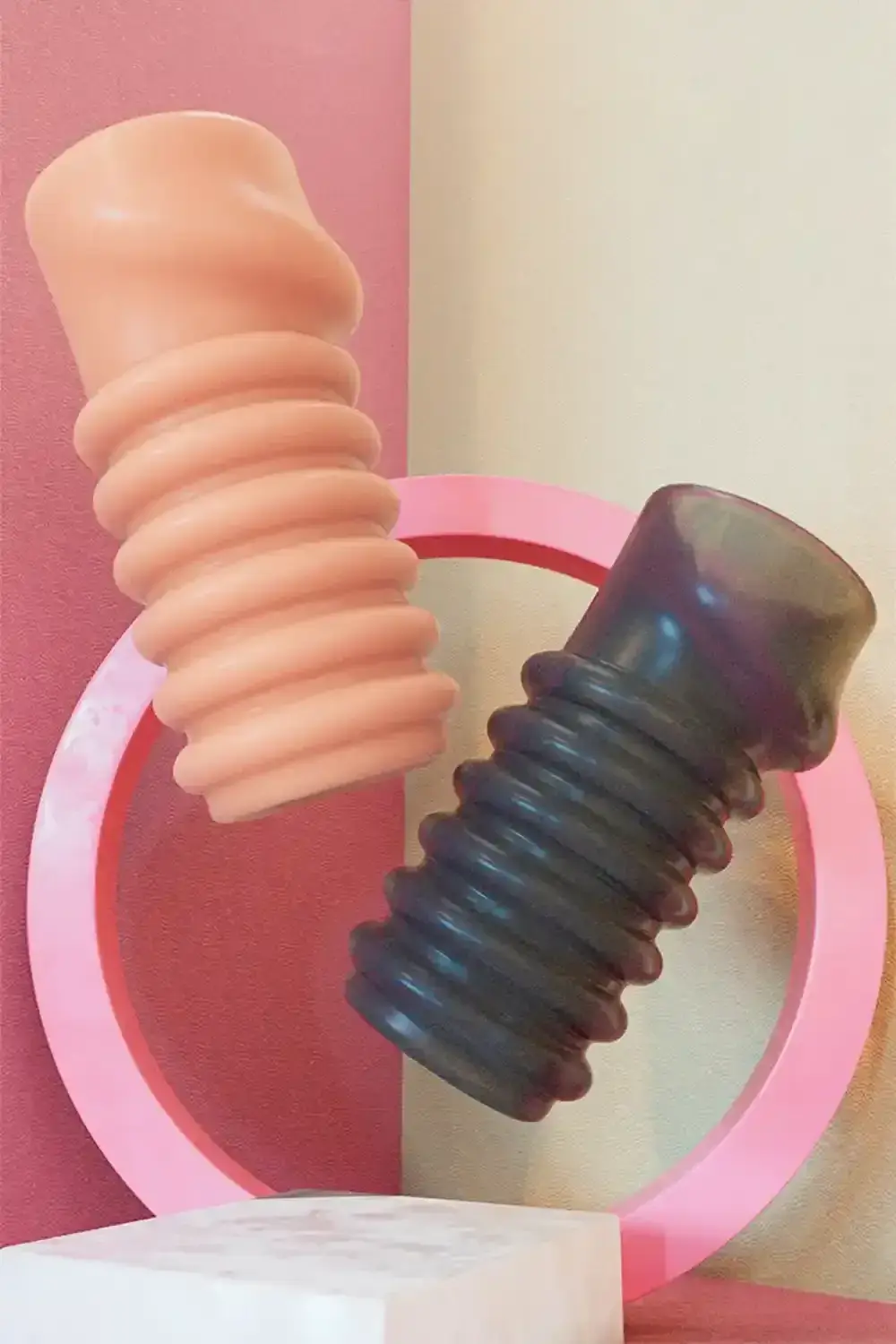 manchon penien tpe texture extensible