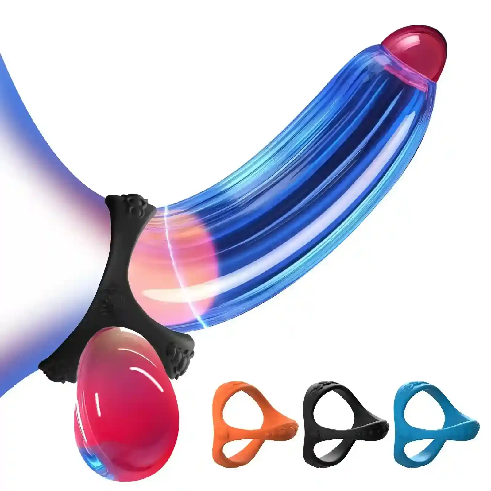 manchon penien vibrant silicone medical confort