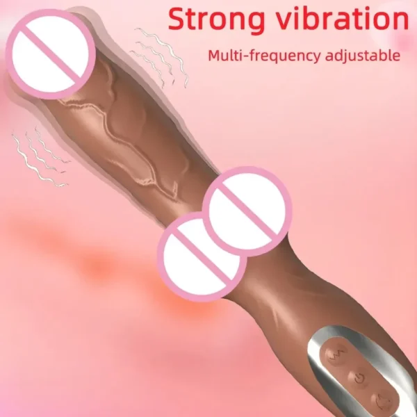 masseur clitoridien en silicone avec chauffage