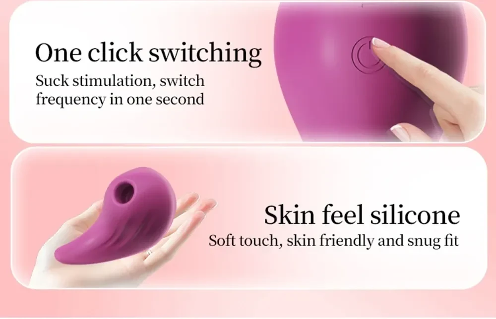 masseur clitoridien silicone souple discret