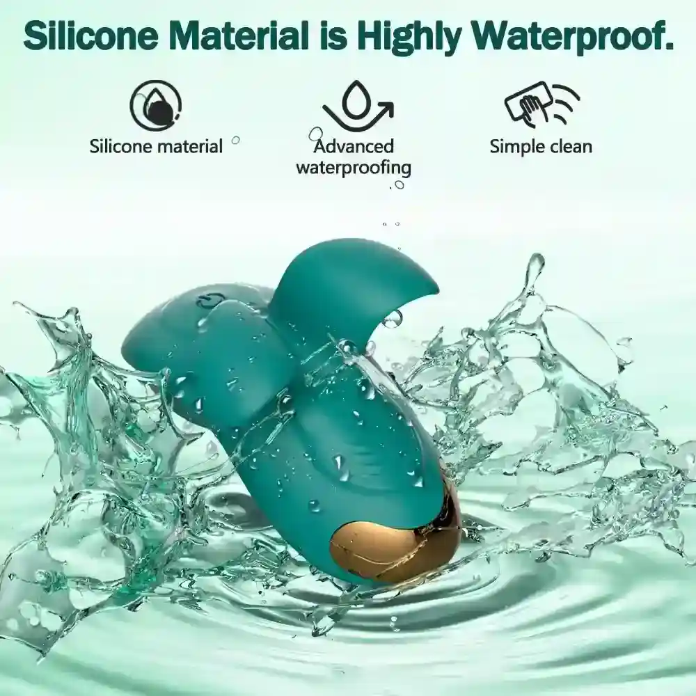 masseur clitoridien silicone waterproof