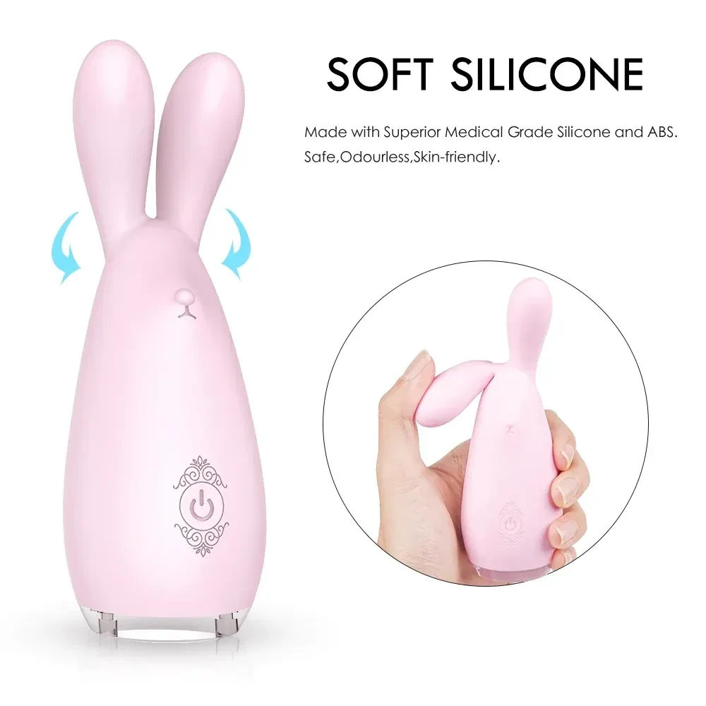 masseur clitoridien vibrant en silicone medical