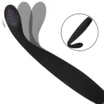 masseur personnel double en silicone souple