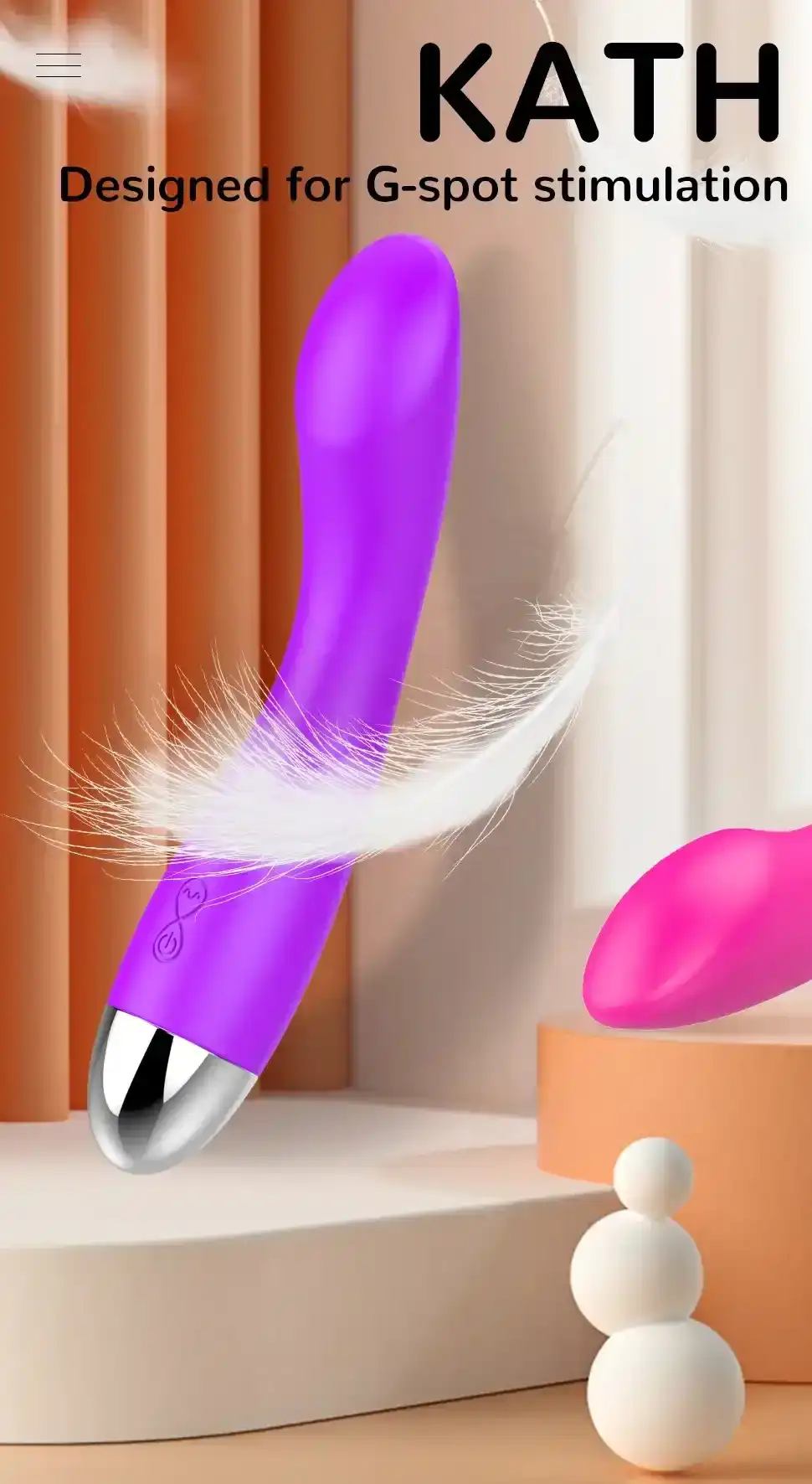masseur point g vibrant rechargeable