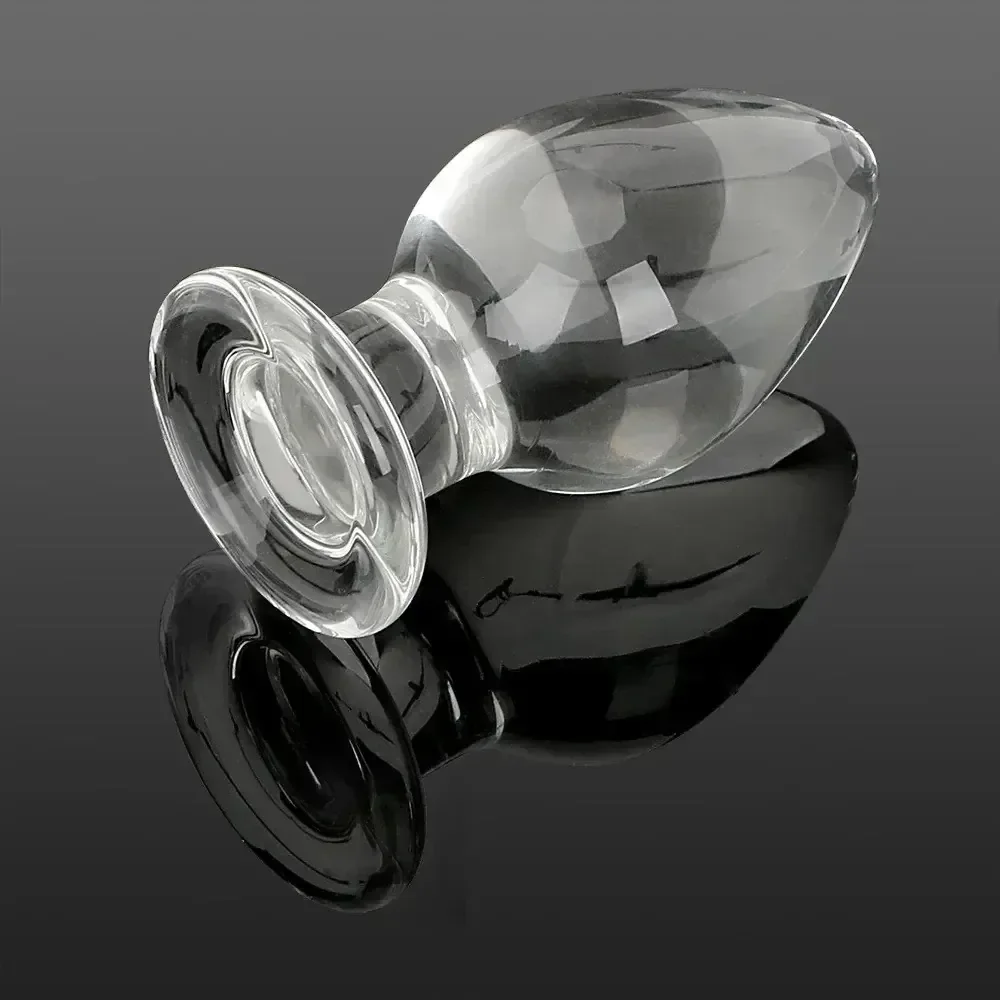 masseur prostatique anal en verre